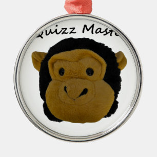 Quizz Master Metal Ornament