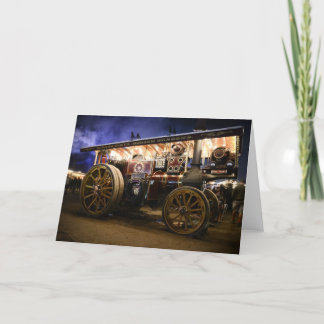 'QUO VADIS' - STEAM ENGINE CARD