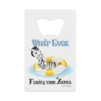 Quoi qu'il flotte votre Zebra 4