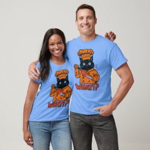 Quoi ! ?" T-shirt Chef éffrayant pour adultes