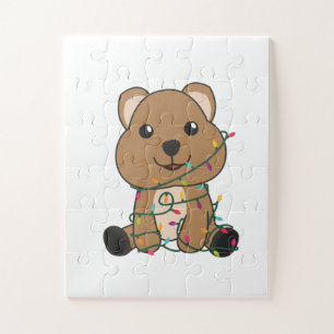 Quokka Christmas Snow Winter Animals Quokkas Jigsaw Puzzle
