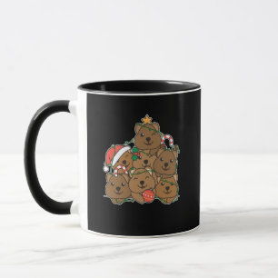 Quokka Christmas Tree Funny Animal Christmas Mug