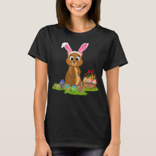 Quokka Easter Egg Hunting Bunny Quokka Easter Sund T-Shirt