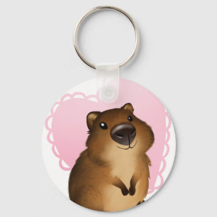 Quokka Keychain