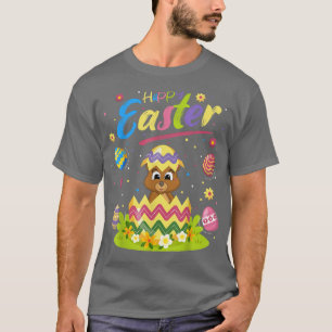 Quokka Lover Funny Easter Egg Quokka Happy Easter  T-Shirt