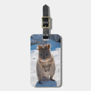 Quokka: The happiest animal on the planet! Luggage Tag