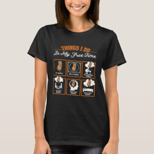 Quokka Things I do in my free time Quokka T-Shirt