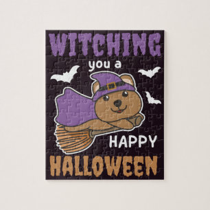 Quokka Witch Witches Witching You A Happy Jigsaw P Puzzle