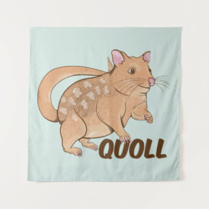 Quoll Australian Marsupial  Tapestry
