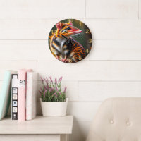 Quoll australien, horloge murale