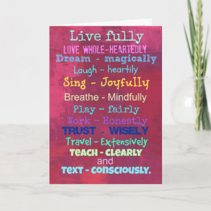 Quotable Card for all occassion.