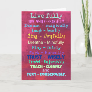Quotable Card for all occassion.