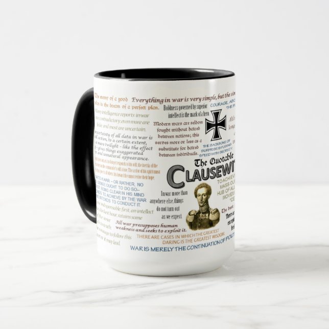 Quotable Clausewitz Mug (Front Left)