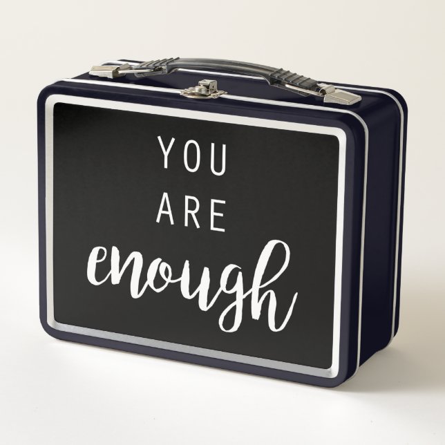 Quotable III Metal Lunch Box (Front)