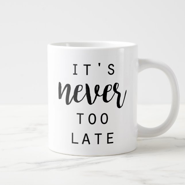 Quotable IV Large Coffee Mug (Right)