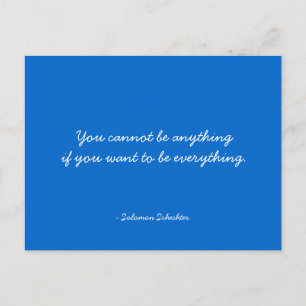 Quotable Quotes - direction Postcard
