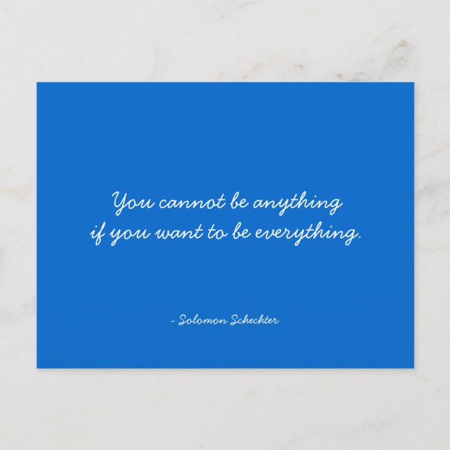 Quotable Quotes - direction Postcard (Front)