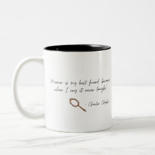 Quotable Quotes Two-Tone Coffee Mug