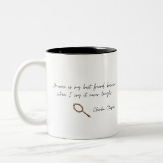 Quotable Quotes Two-Tone Coffee Mug
