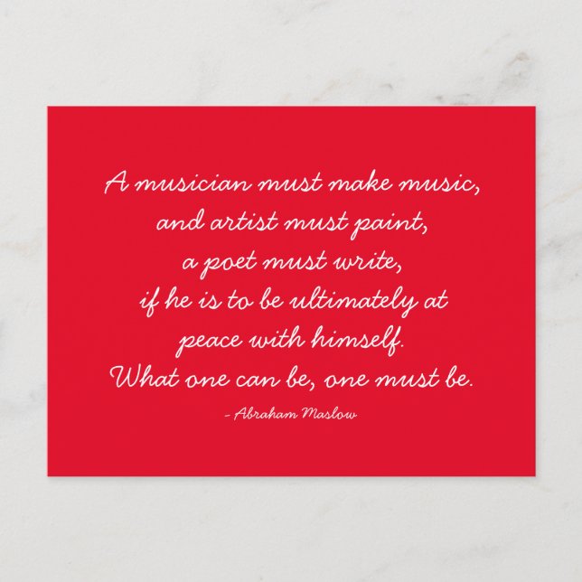 Quotable Quotes - working and career Postcard (Front)