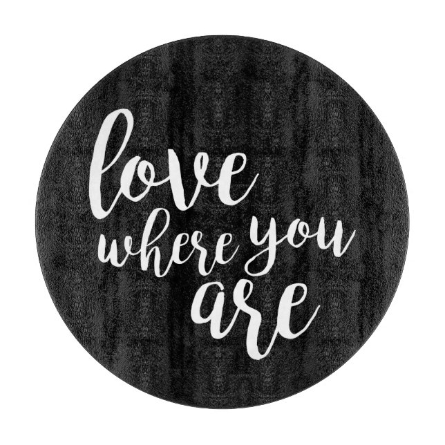 Quotable V Cutting Board (Front)