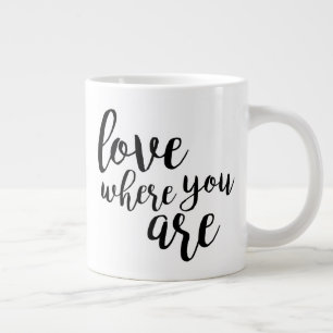 Quotable V Large Coffee Mug