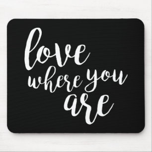 Quotable V Mouse Pad