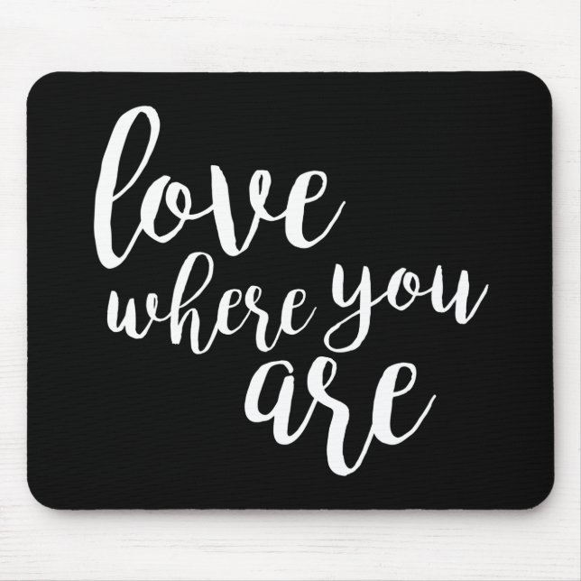 Quotable V Mouse Pad (Front)