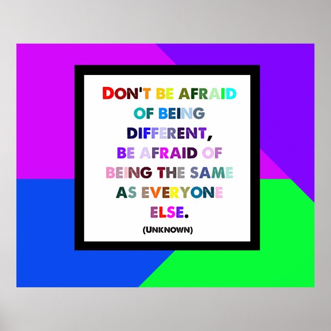 QUOTE 1 POSTER (Front)
