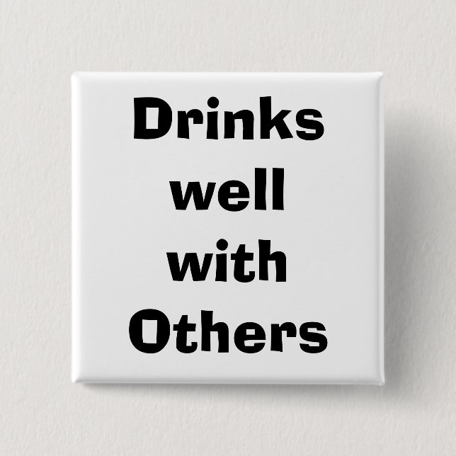 quote 2 inch square button (Front)