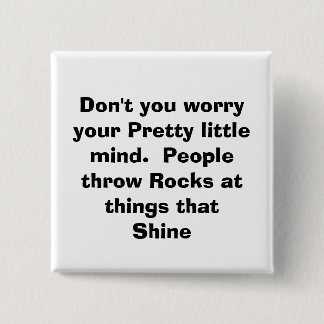 quote, 2 inch square button