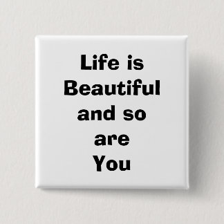 quote, 2 inch square button