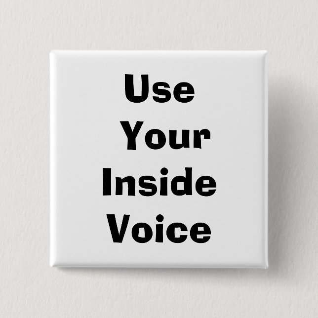 quote 2 inch square button (Front)