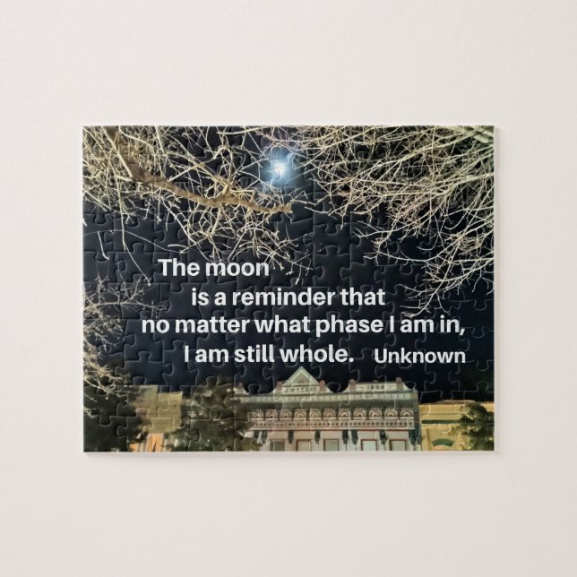 Quote about self esteem. jigsaw puzzle (Horizontal)