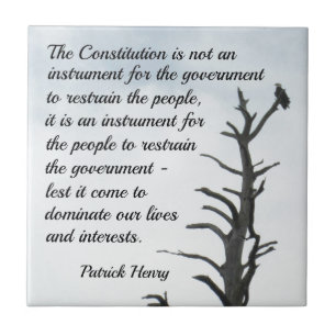 Quote about the Constitution by P. Henry Tile