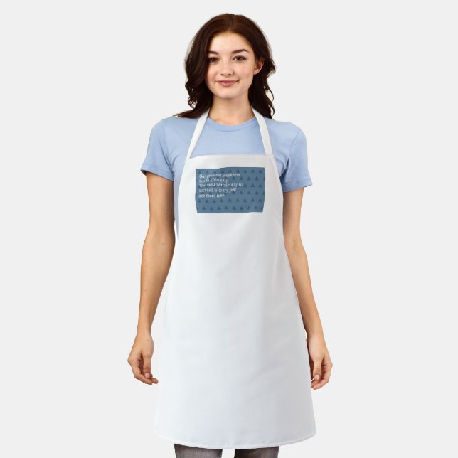 quote apron (Worn)
