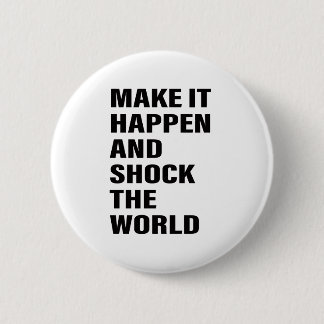 Quote Art Success Life Tips Word Text Art 2 Inch Round Button