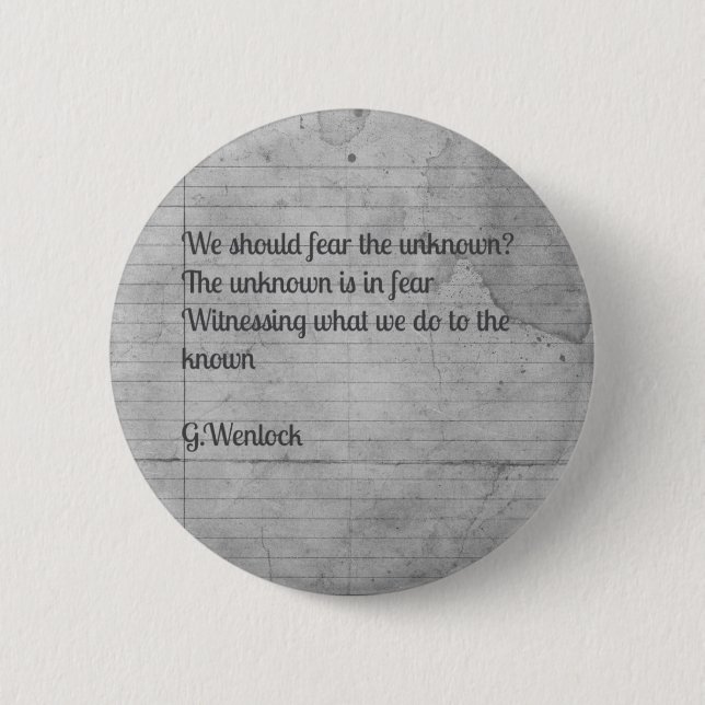 Quote badge 2 inch round button (Front)