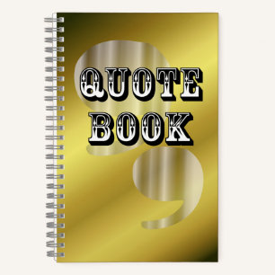 Quote Book Spiral Notebook