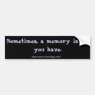 Quote Bumper Sticker