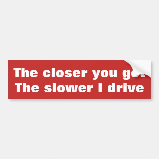 Quote Bumper Sticker (Front)