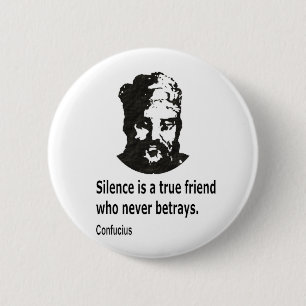 Quote By Confucius 2 Inch Round Button
