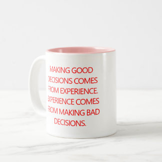 Quote by Mark Twain Two-Tone Coffee Mug