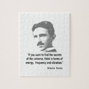 Quote By Nikola Tesla Jigsaw Puzzle