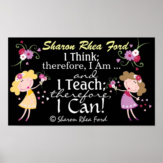 Quote by SRF - Sm. Teacher Poster (Front)