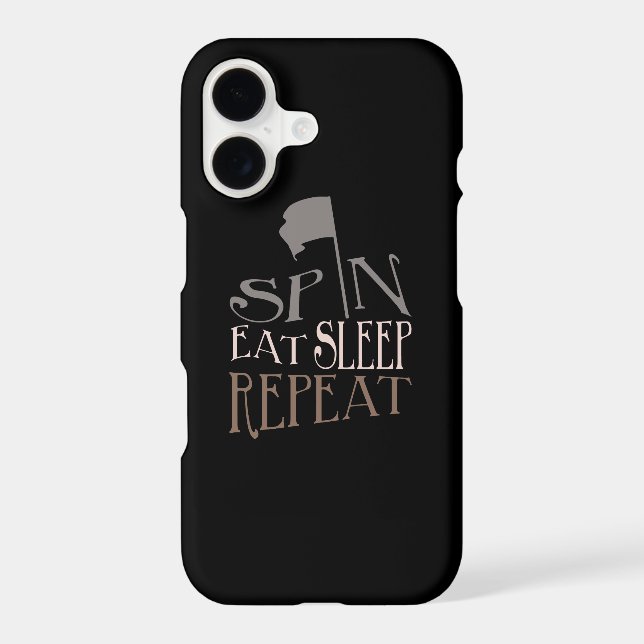 Quote Colour Guard Spin Eat Sleep Repeat (Back)