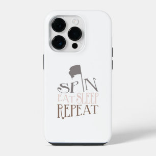 Quote Colour Guard Spin Eat Sleep Repeat iPhone 14 Pro Case