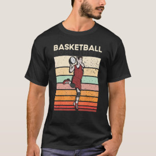 Quote Distressed Vintage Classic Basketball Player T-Shirt