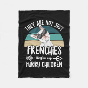 Quote For A French Bulldog Owner 2  Fleece Blanket