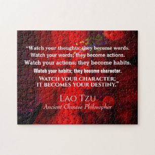 Quote from ancient Chinese philosopher Jigsaw Puzzle